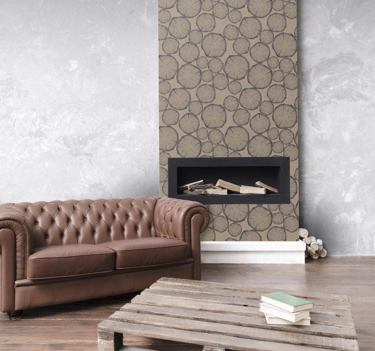 Tapeta na stenu kmeň stromu - Tenstickers