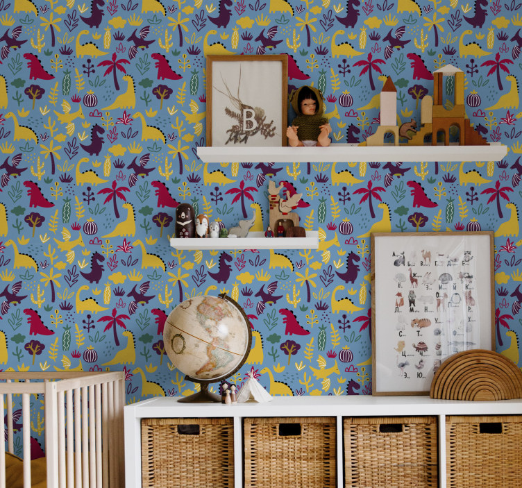 tapeta na stenu zvierata fauna dinosaurov - Tenstickers