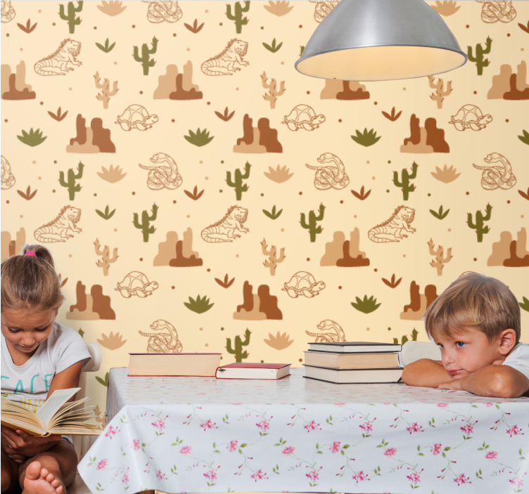 tapeta na stenu zvierata téma púštnej fauny - Tenstickers