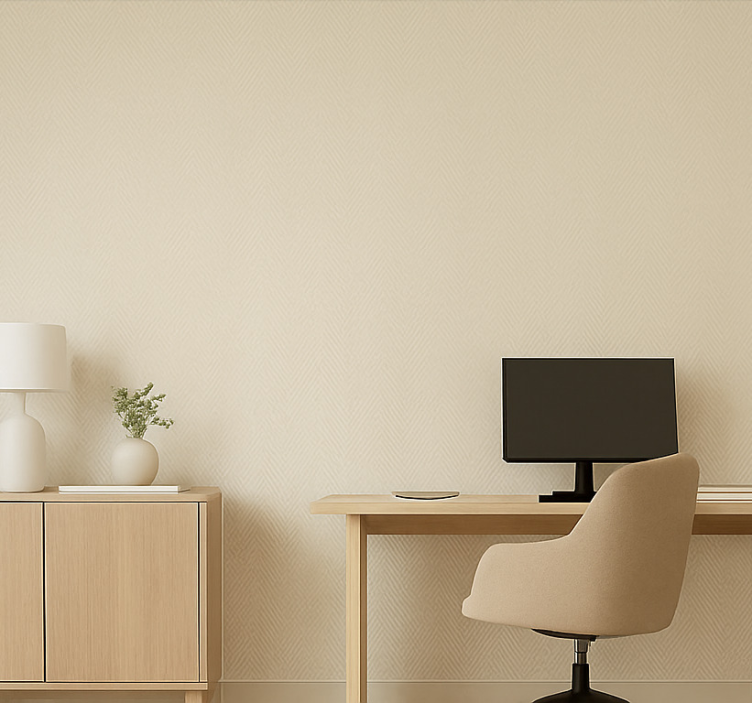 Tapety do kancelárie vzor ľanovej látky - Tenstickers