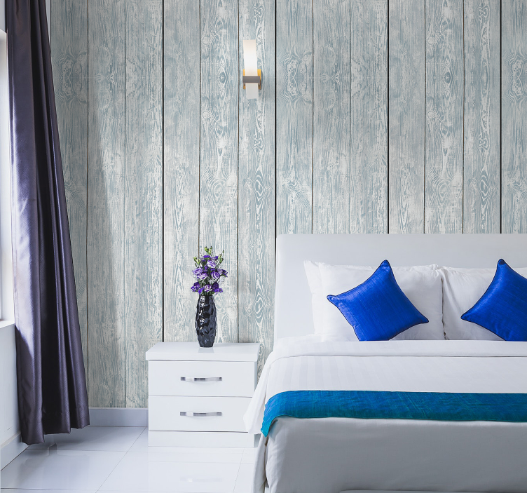 tapeta drevo elegantný efekt dreveného panelu - Tenstickers