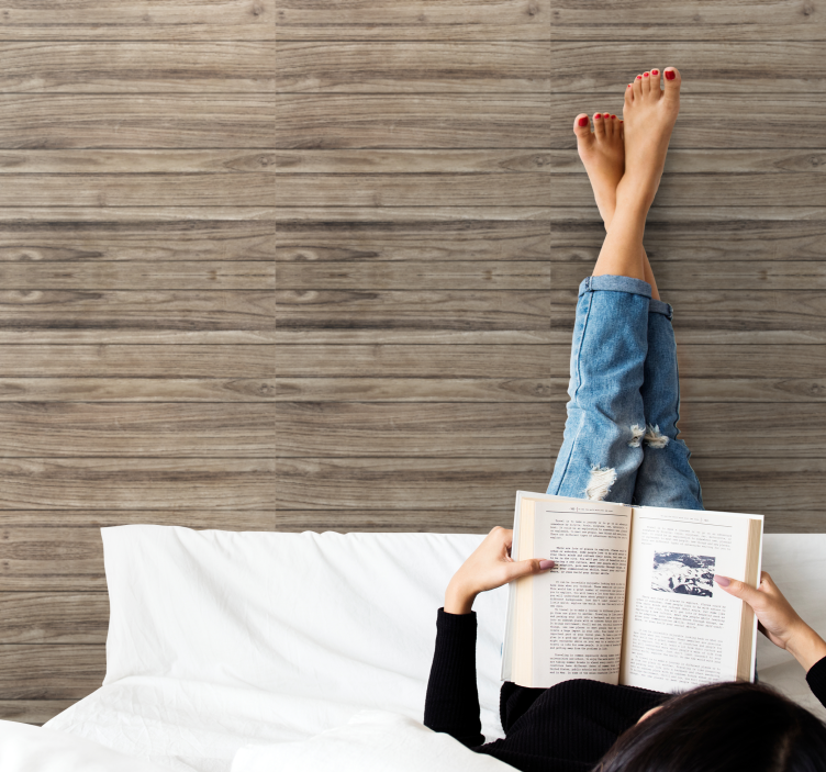 tapety drevo imitácia útulného efektu - Tenstickers