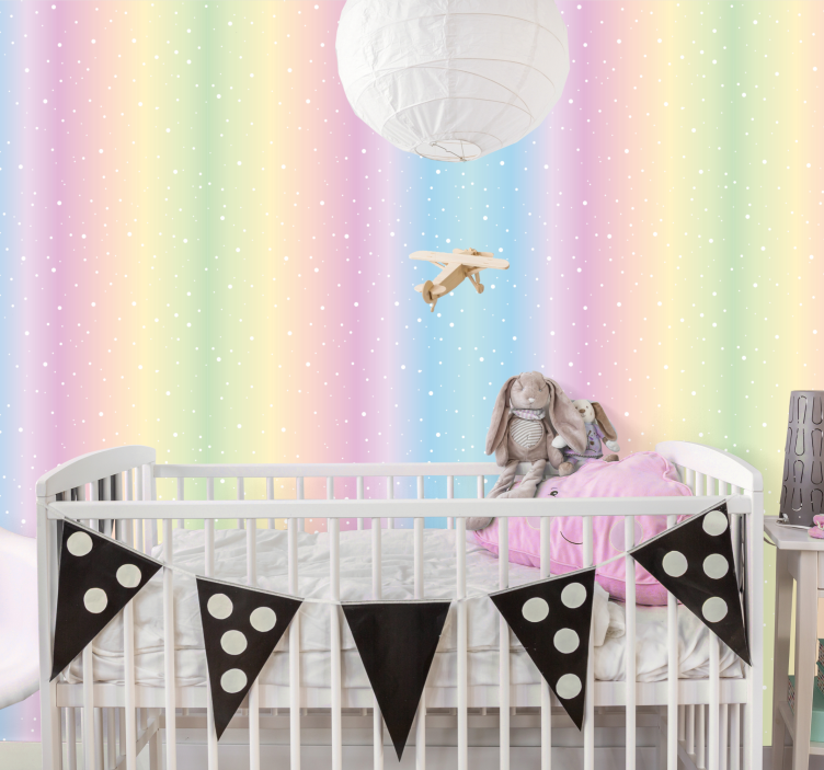 tapety hviezdy pastelový hviezdny gradient - Tenstickers