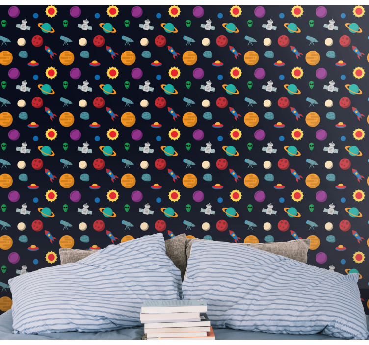 tapety hviezdy vesmírna dobrodružná scéna - Tenstickers