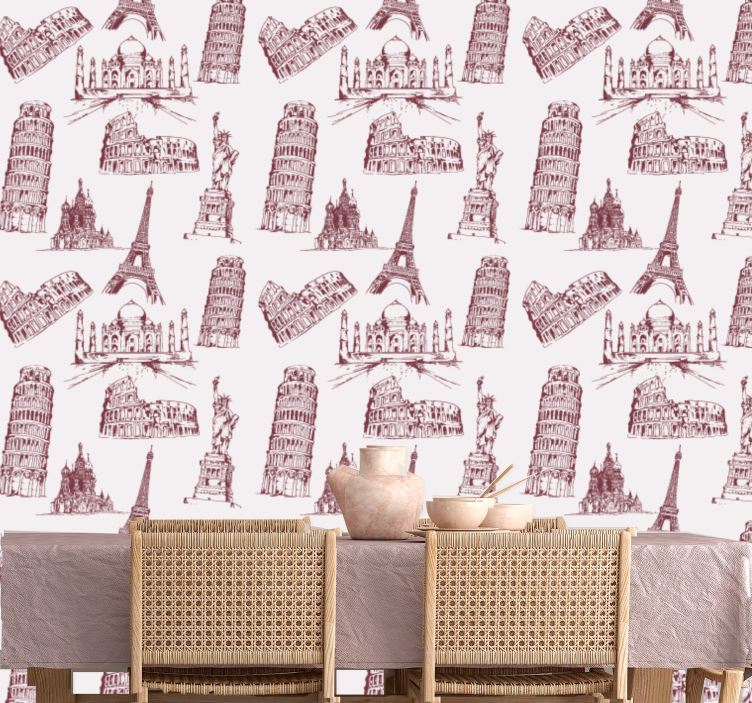 tapety mesto ikonické pamiatky - Tenstickers