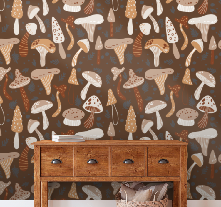 tapety na stenu príroda hubová zmes - Tenstickers