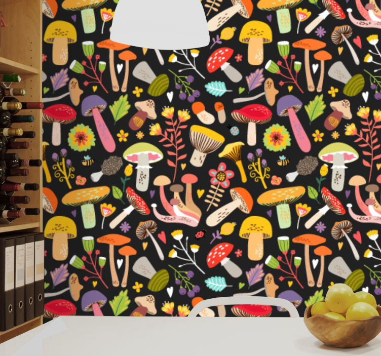 tapety na stenu príroda začarovaný les - Tenstickers