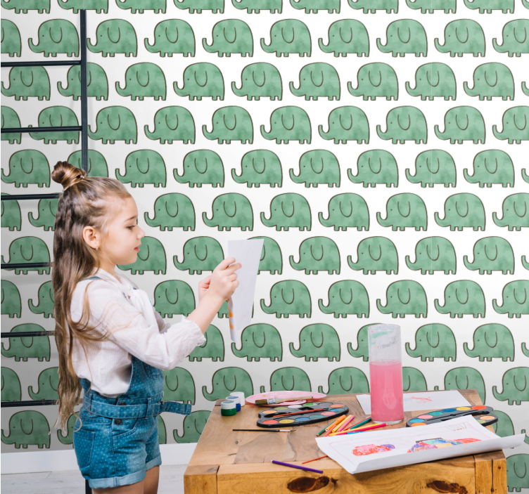 tapety slon očarujúce slony - Tenstickers