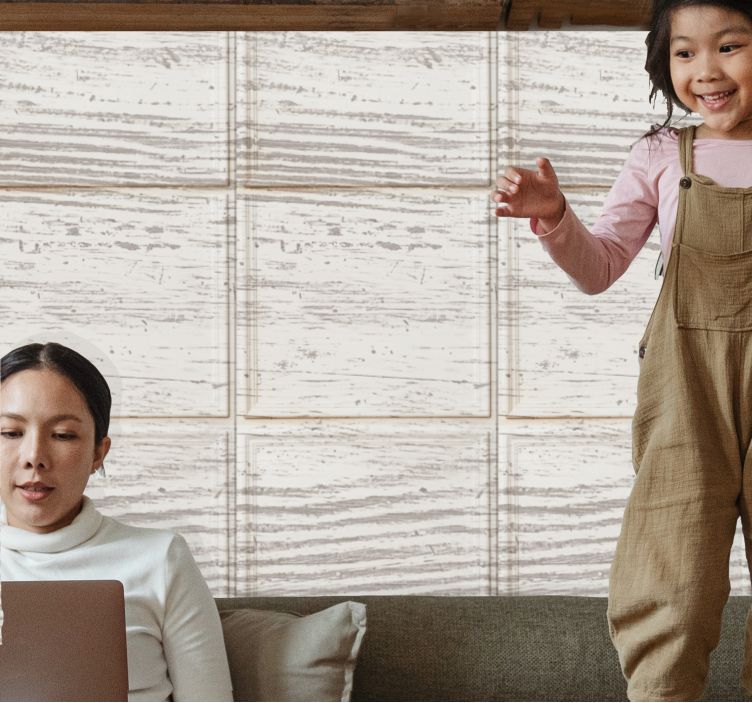 tapeta kamene motív béžových panelov - Tenstickers