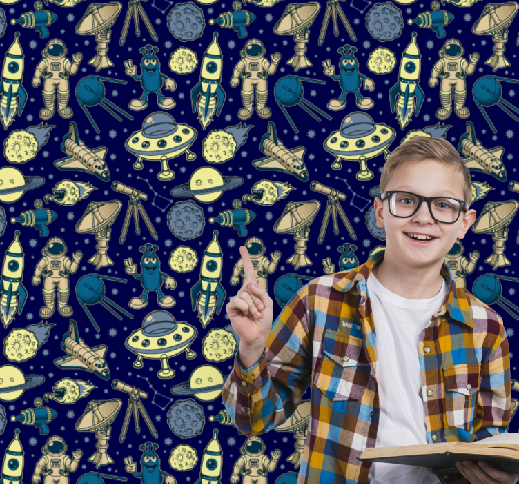 umelecké tapety tému prieskum vesmíru - Tenstickers