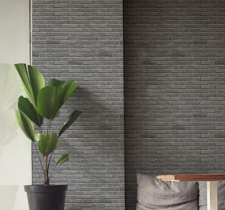 V tieni tehlová tapeta - Tenstickers