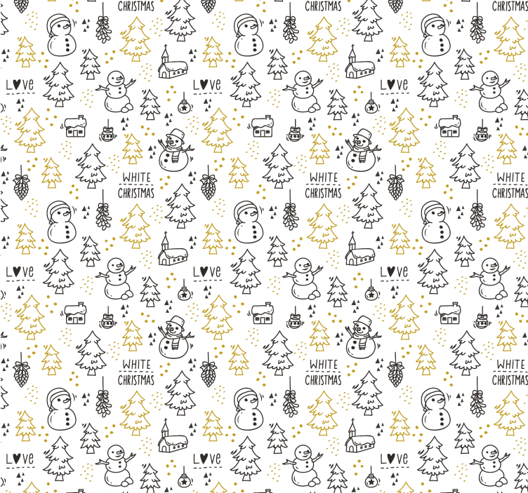 vianočné tapety slávnostná zimná scéna - Tenstickers