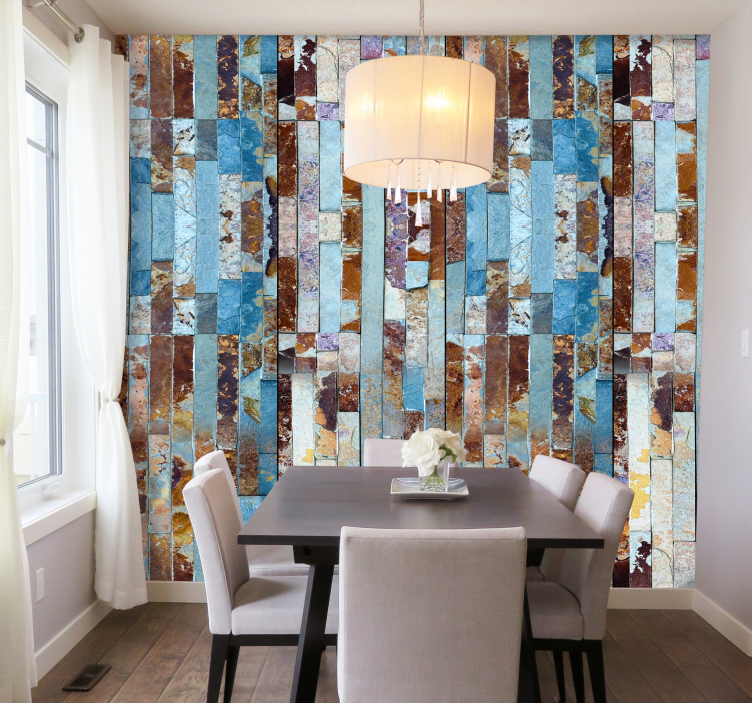 vzorované tapety mramorovaná textúra - Tenstickers