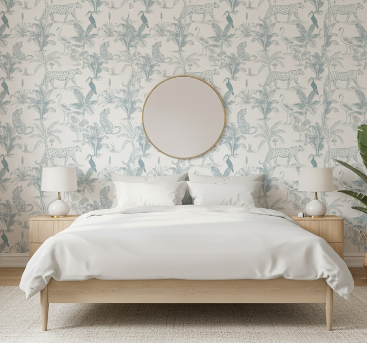 Zvieratá tapety s triezvymi tropickými zvieratami - Tenstickers