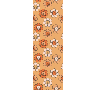 tapety na stenu kvety usmievavý kvetinový vzor - Tenstickers