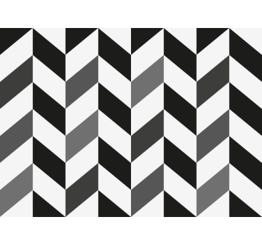 Tapety do kancelárie chevron kontrast - Tenstickers