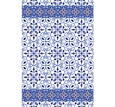 Tapety do kancelárie v bielo-modrom klasickom dizajne - Tenstickers