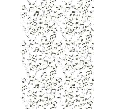 Tapety do kancelárie hudobné noty - Tenstickers