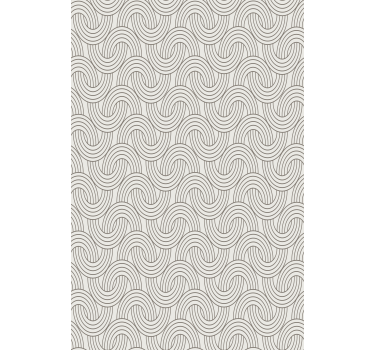 Tapety na stenu kvety v art deco ilúzii - Tenstickers