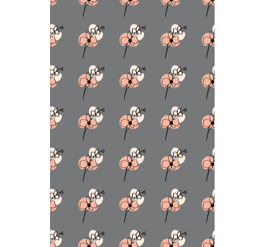 Tapety na stenu kvety abstraktný dizajn orchideí - Tenstickers