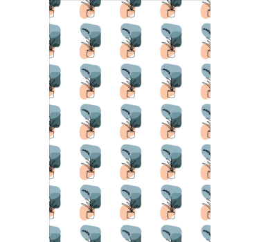 Tapety na stenu kvety minimalistický dizajn orchideí - Tenstickers