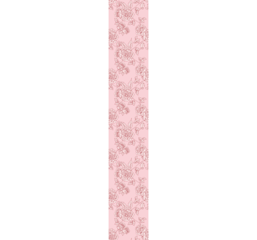 tapety na stenu kvety vzor náčrtu ruže - Tenstickers