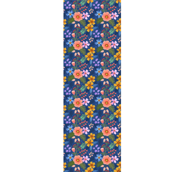 tapety na stenu kvety kvetinový vzor kytice - Tenstickers