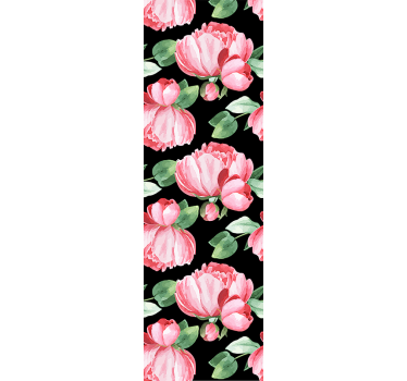 tapety na stenu kvety kvitnúce pivonky - Tenstickers