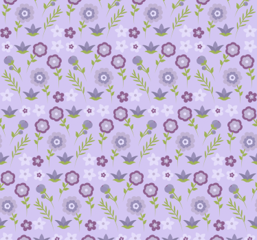 tapety na stenu kvety vzor s kvetinovým motívom - Tenstickers