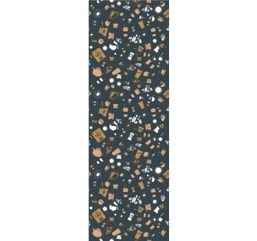 Tapety do jedálne s kávovými motívmi - Tenstickers