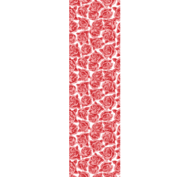tapety na stenu kvety elegancia so vzorom ruží - Tenstickers