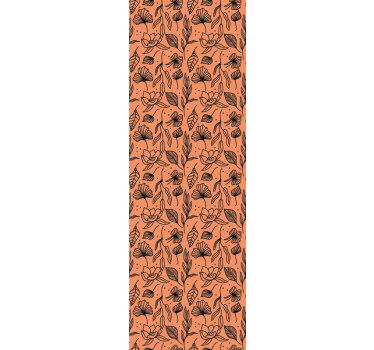 tapety na stenu kvety interiér s kvetinovým vzorom - Tenstickers