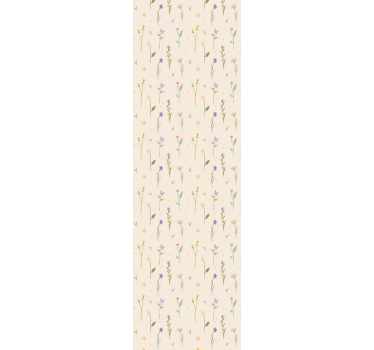 tapety na stenu kvety poľná elegancia - Tenstickers