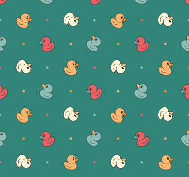 Tapeta gumené kačky - Tenstickers