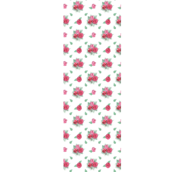 tapety na stenu kvety vzor kytice ruží - Tenstickers
