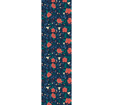 tapety na stenu kvety kvetinová botanická potlač - Tenstickers