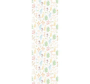 tapety na stenu kvety akcenty kvetinovej zelene - Tenstickers