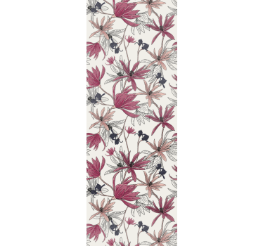 tapety na stenu kvety kvetinová botanická výstava - Tenstickers