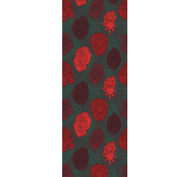 tapety na stenu kvety ružová elegancia - Tenstickers