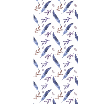 tapety na stenu kvety diagonálny kvetinový vzor - Tenstickers