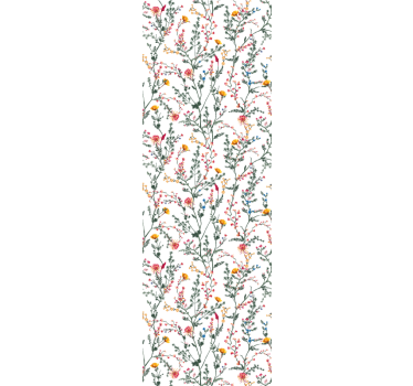 tapety na stenu kvety kvetinová botanická nátierka - Tenstickers