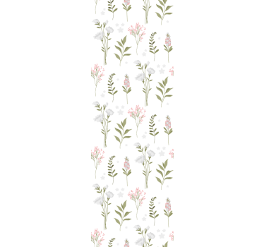 tapety na stenu kvety kvetinový elegantný vzor - Tenstickers