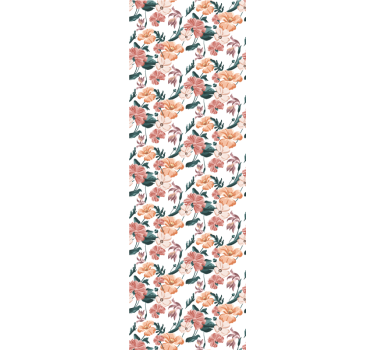 tapety na stenu kvety kvetinové opakovanie - Tenstickers