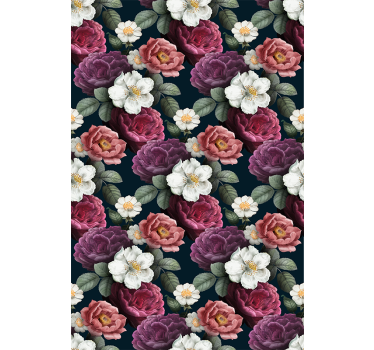 tapety na stenu kvety kvitnúca elegancia - Tenstickers