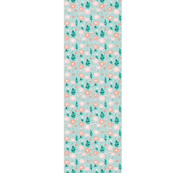 tapety na stenu kvety jemná jarná potlač - Tenstickers