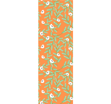 tapety na stenu kvety botanické zloženie listov - Tenstickers
