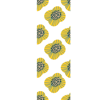 tapety na stenu kvety štýlový kvetinový vzor - Tenstickers