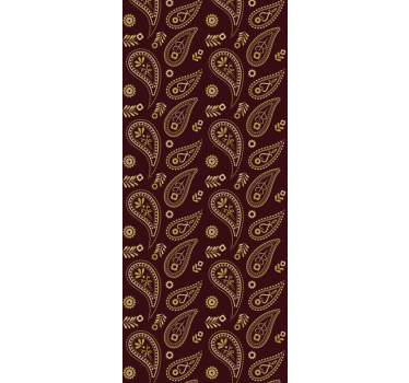tapety do jedálne dizajn paisley vzor - Tenstickers
