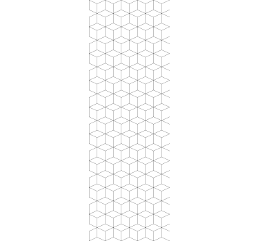 Geometrické kocky vzor štvorcový vzor tapety - Tenstickers