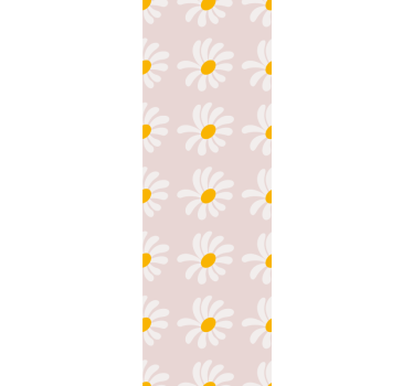 "boho štýl" kvety ilustrácie detská tapeta - Tenstickers